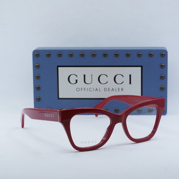 Gucci Red Eyeglasses - Picture 4 of 8